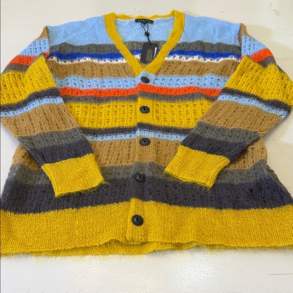 Rag & Bone Nassau Cardigan Size Small - Picture 4 of 13